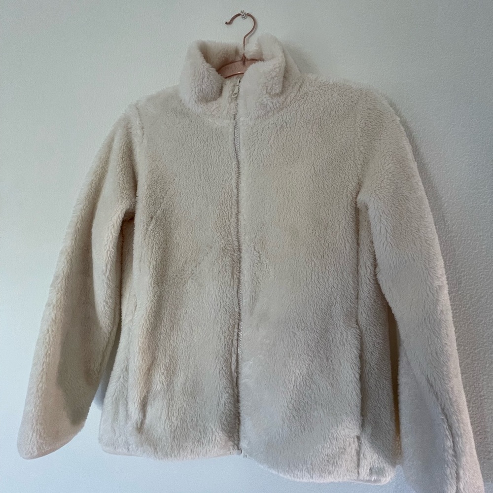 White Fuzzy Jacket